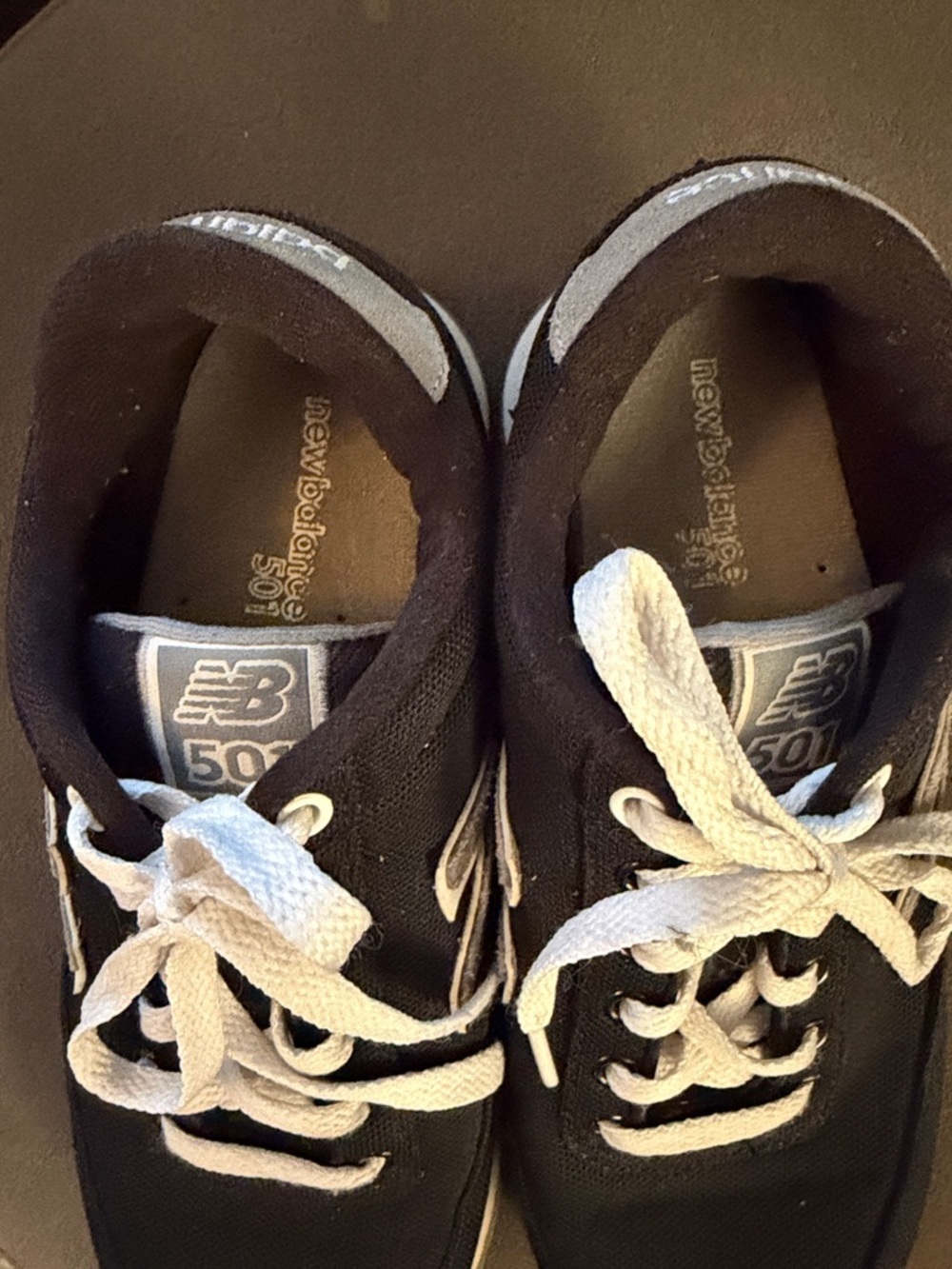 New Balance 501 Black & Grey Womens 7.5 Sneakers Running Athletisure - Picture 6 of 10